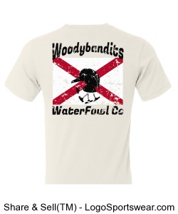 Woodybandits Water Fowl Co Duck AL/Flag Design Zoom